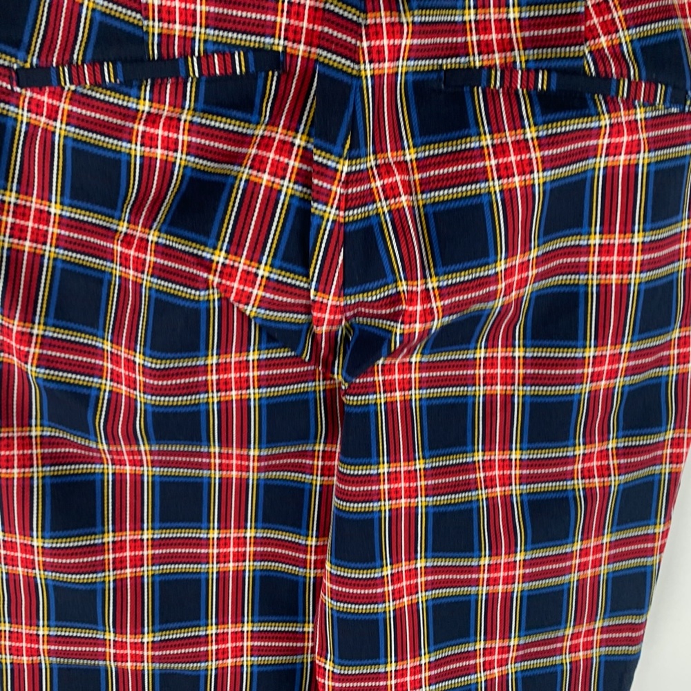 High-Waisted Patterned Pixie Ankle Pants NWT - image 10